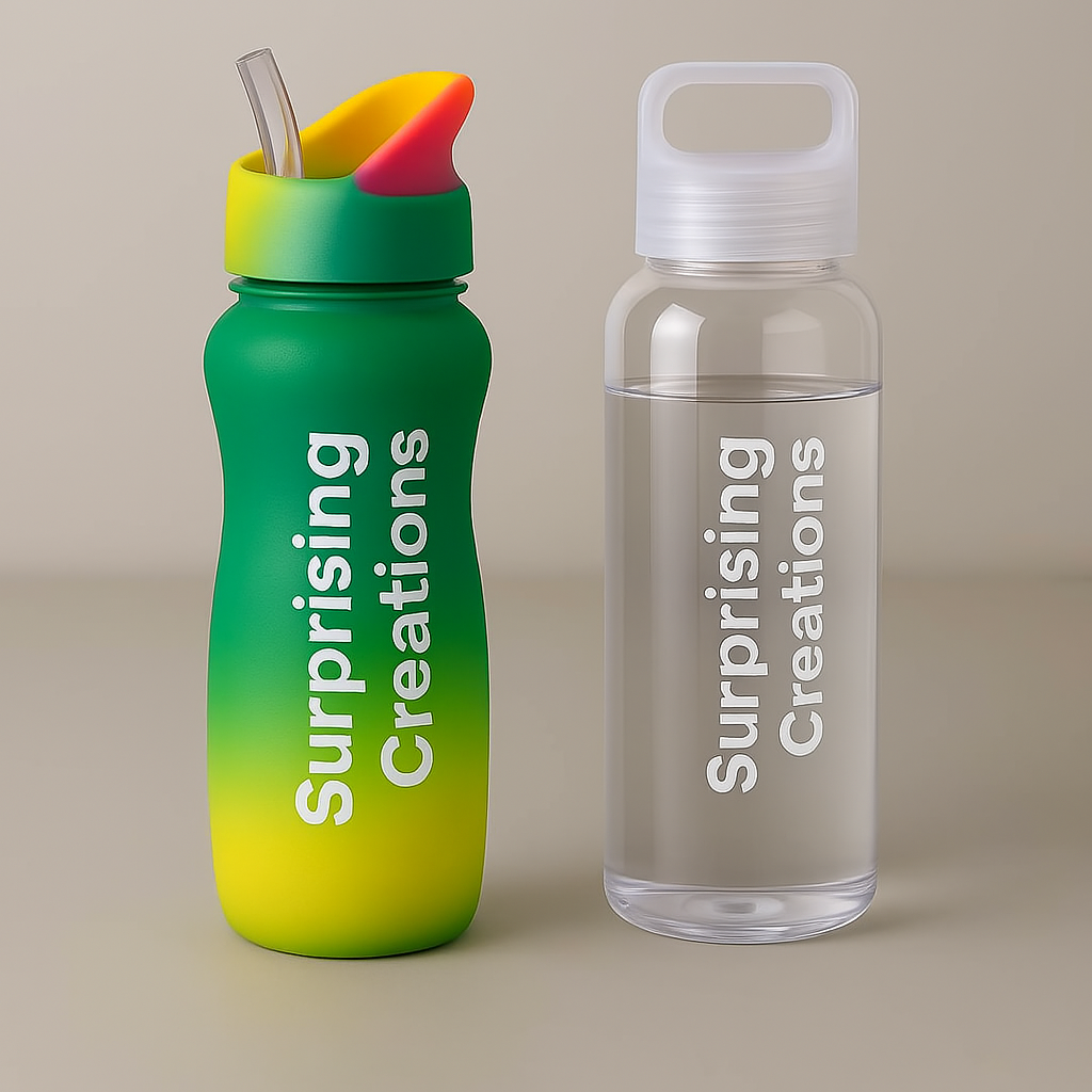 plastic bottles